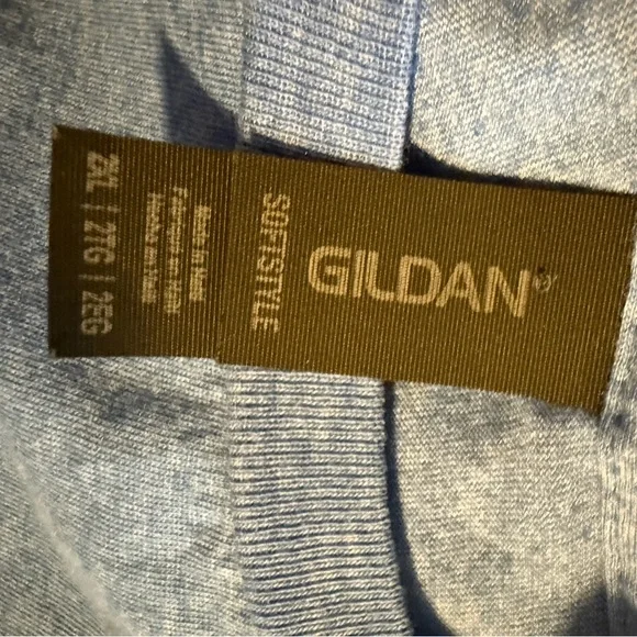 Gildan Softstyle T-shirt, Men’s 2XL Blue, Las Vegas NV Souvenir Graphic T-shirt - Picture 7 of 7